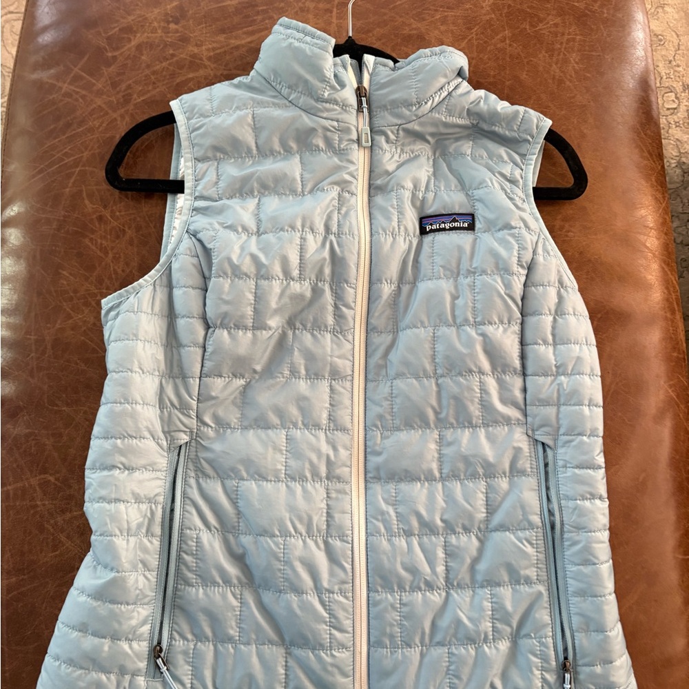 Patagonia Women's Sky Blue Quilted Vest